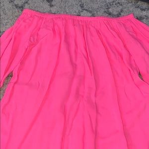 Long sleeved off the shoulder Lilly Pulitzer Top